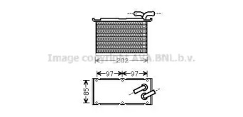 AVA QUALITY COOLING vw4397 -  Интеркулер